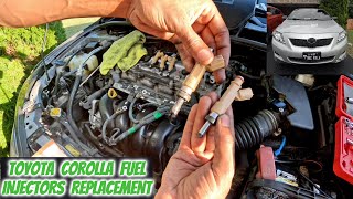How To Replace Toyota Corolla Fuel Injectors I 2008-2018 I DIY