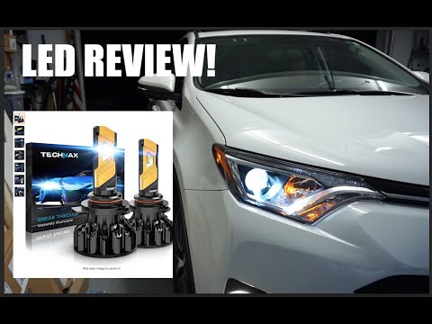 2016-2018 Toyota RAV4: 9012 Techmax LED Bulb Review
