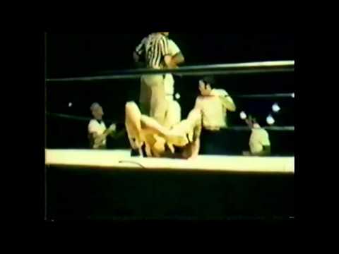 Cowboy Bob Ellis vs Baron Von Raschke   WWA   All Star Championship Wrestling