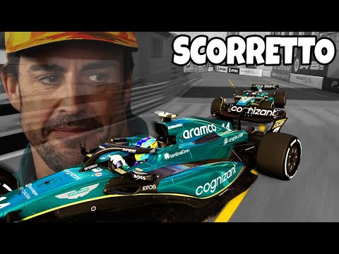 ALONSO GIOCA SPORCO nella corsia BOX!