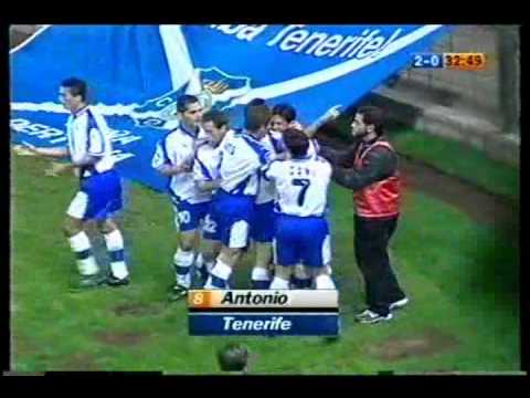 Antonio Hidalgo - Cdtenerife - Oviedo copa 00-01
