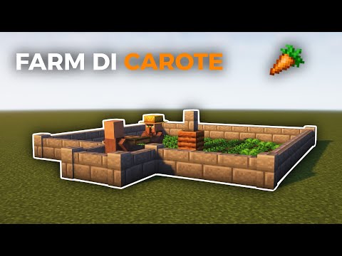 Minecraft: Come fare una farm automatica di carote!