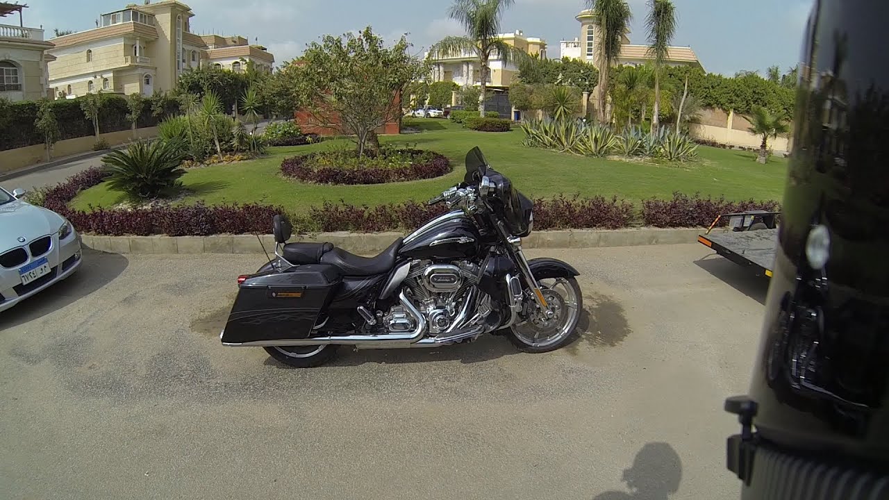 Harley-Davidson Street Glide CVO walk around and start