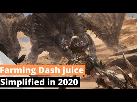 Monster hunter world: iceborne /EASY WAY TO FARM DASH JUICE IN 2020 / PREPARATIONS FOR ALATREON