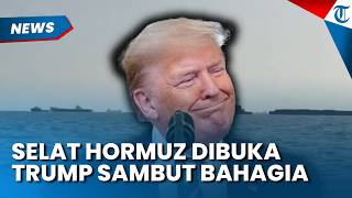 Selat Hormuz Dibuka Penuh, Donald Trump Sambut Baik dan Ucapkan Terima Kasih