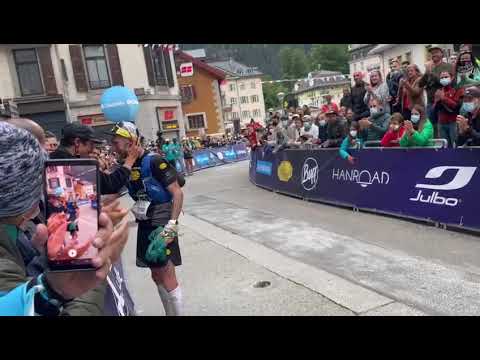 Emotional Finish for Scott Hawker (NZ) #CCC 2nd Place 🥈 #UTMB2021