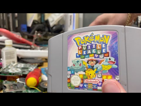 Nintendo N64 Cartridge Repai : Pokemon Puzzle League Revisit