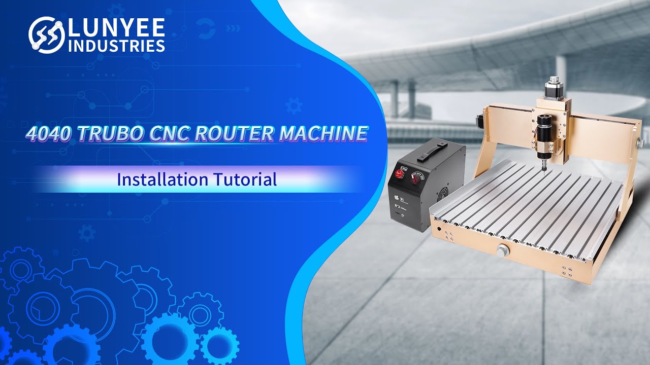 4040 TURBO CNC Video 1