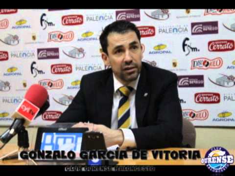 Adecco Oro 14/15: J18_Quesos Cerrato Palencia 62-64 Club Ourense Baloncesto (Rueda de Prensa)