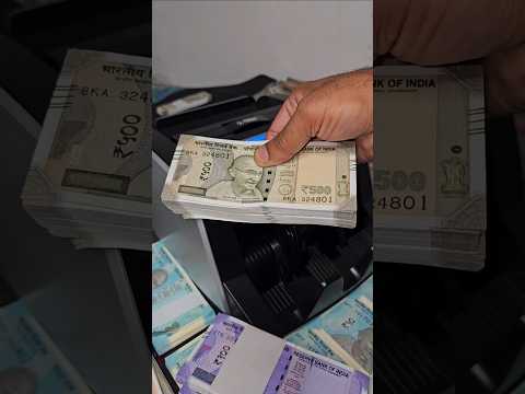 Counting ₹100,000 Cash Money 💸 😱 #shorts