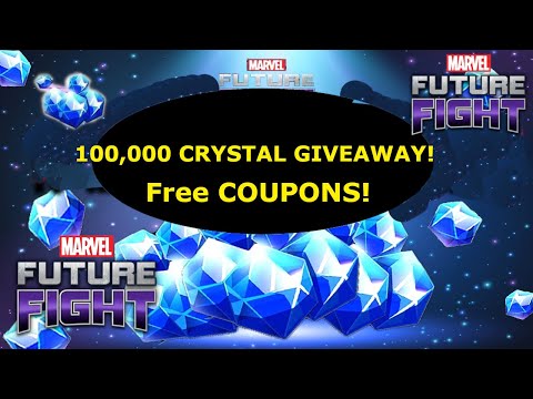 FREE CRYSTAL COUPON GIVEAWAY - **FREE CRYSTALS** Marvel Future Fight