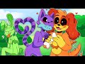 DogDay X CatNap X Hoppy HopScotch's Fishy Love 🐟 | Poppy Playtime Chapter 3┃Comic Dub