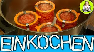 Kein Einkochautomat? Einkochen im Kochtopf - was gibt es da zu beachten?