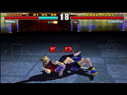 [TAS] Xiaoyu With Nina's Moves Gameplay - Tekken 2 (Arcade Version) (Requested)