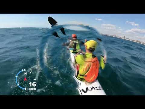 Rippin' West OZ Downwind on the Fenn Elite S double - 17 December 2022