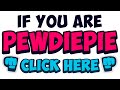 PewDiePie Comment On This Video
