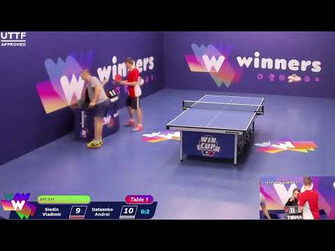 WINners CUP table 1 17.12 Siedin Vladimir - Datsenko Andrei 12:30