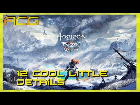 Horizon Zero Dawn Frozen Wilds 12 Cool Little Details