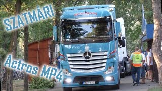 preview picture of video 'Mercedes-Benz Actros MP4 1851 Szatmári Trans'