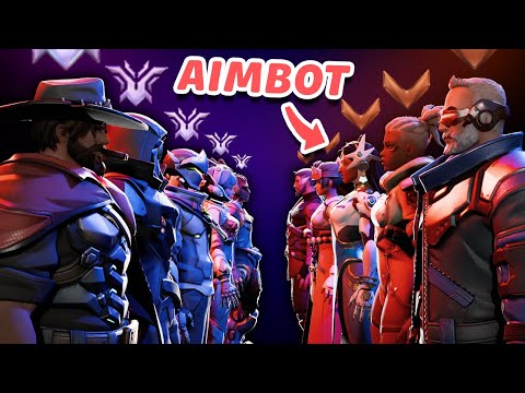 5 Grandmasters vs 5 Bronze Players with Aimbot