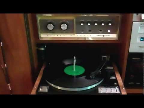 1959 GE MS-4000 STEREO CLASSIC TUBE AMPLIFIER .. GARRARD GT 55 .. HEART OF MY HEART -- JIMMY ROSELLI