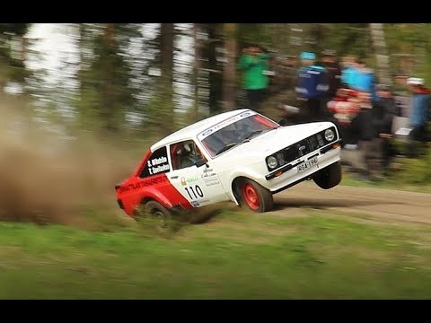 Ford Escort Rallying In Finland