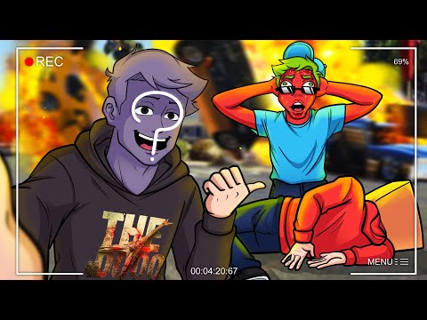 This entire GTA 5 session was a hilarious S**TSHOW