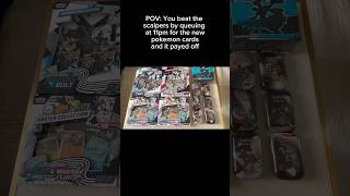 Beating the scalpers! #pokemon #pokemontcg #tradingcard #blackbolt #whiteflare