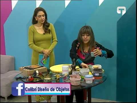 Pintar figuras de cerámica con esmalte