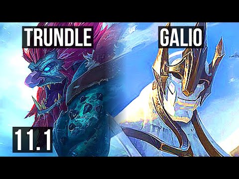 TRUNDLE & Kai'Sa vs GALIO & Vayne (SUPPORT) | 8/3/28 | BR Master | v11.1