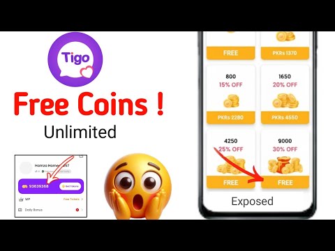 Tigo App Free Coins | Tigo Live Video Chat App | Tigo App Me Free Chat Kaise Kare