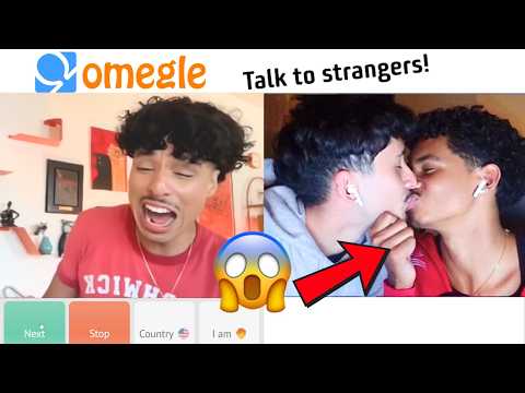 GAY COUPLE KISSING ON OMEGLE (CRAZY REACTIONS) EliAndUli