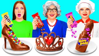 Download lagu Me vs Grandma Cooking Challenge | Crazy Cooking Battle by GoFun Challenge mp3