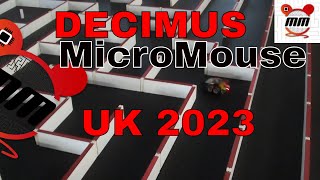 Decimus 5a Fastest UK Micromouse and winner of the UKMARS British final, summer 2023