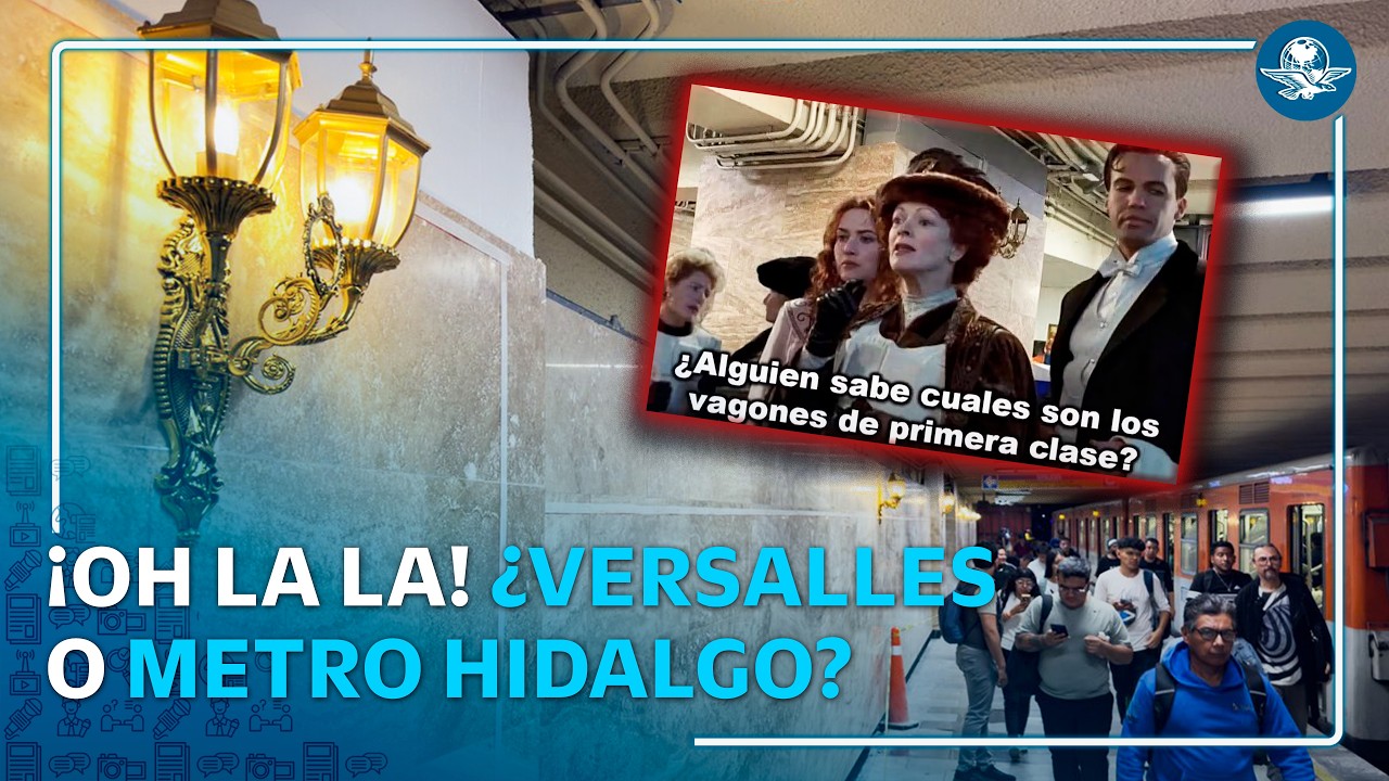 Candelabros en el Metro de la CDMX desatan ola de memes en redes sociales