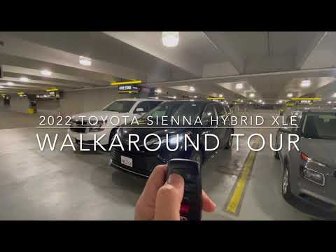 Melhor carro para alugar? | 2022 Toyota Sienna XLE Hybrid | Passeio a pé