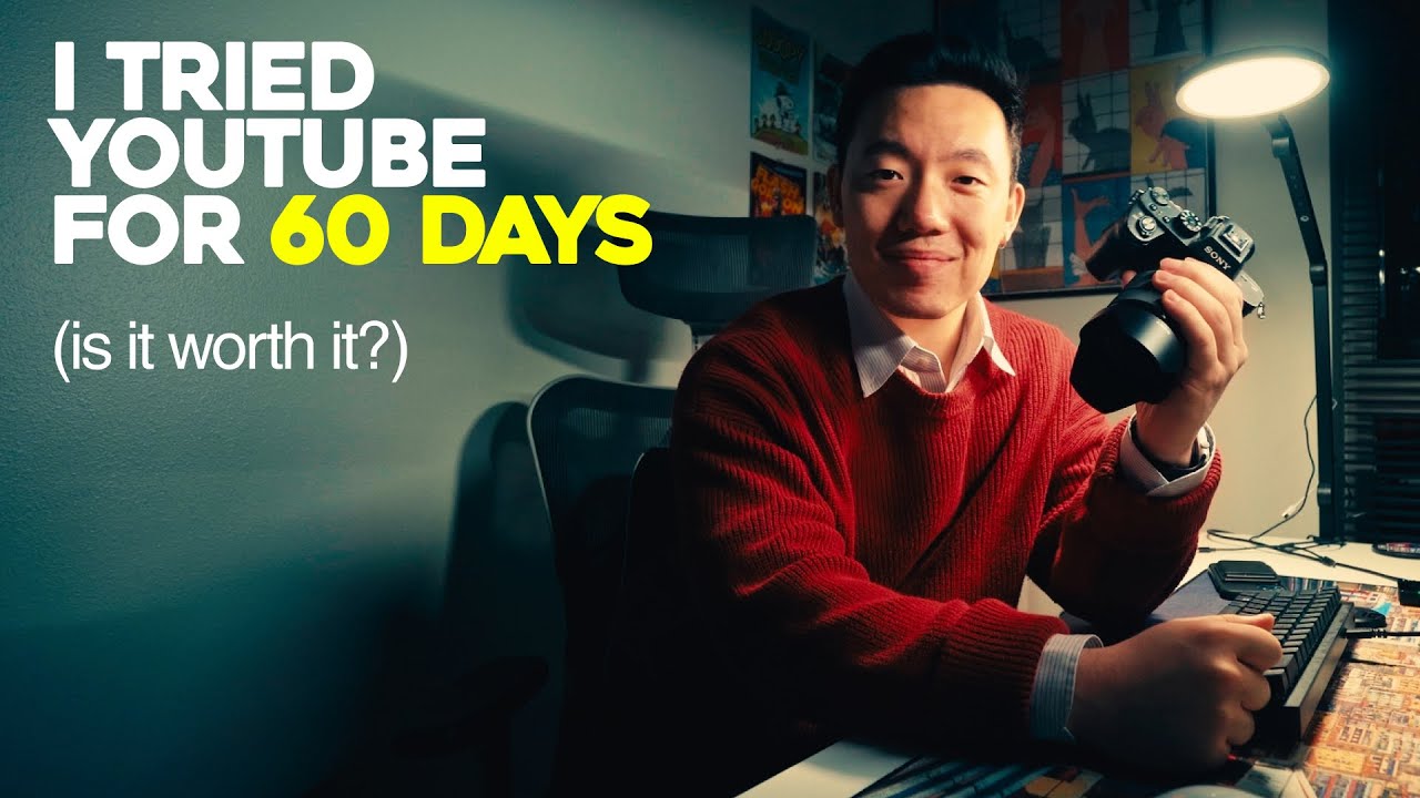 i actually tried YouTube for 60 days and here's what happened