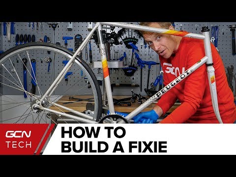 How To Build A Fixie  - Real Time Complete Build | Cheap Bike To Fixie Ep. 3