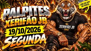 Palpite do dia 19/10/2026 JOGO DO BICHO 🍀TODAS AS LOTERIAS🍀