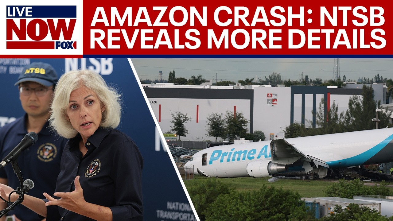 Amazon cargo plane crash: NTSB reveals timeline, flight data
