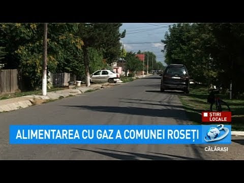 Știri Locale - Alimentarea cu gaz a comunei Roseți
