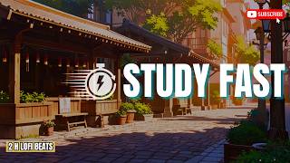2 Hours of Lofi Beats to Study Fast | Deep Focus & Concentration Music