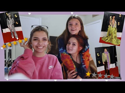 RATING RICH PEOPLE'S OUTFITS 2021 GRAMMY'S | Meadow Star