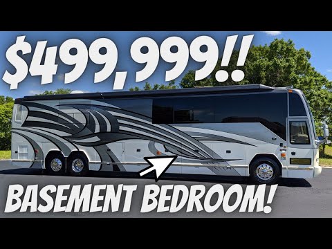 This $500,000 RV Comes With Two Bathrooms And A Bedroom In The Basement