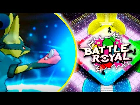 POKÉMON SOL & LUNA~BATTLE ROYAL: MEGA LUCARIO, "ESFERA AURAL"!