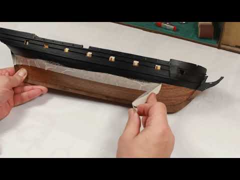 CASCO-34- Como pintar el casco 2. HMS BEAGLE - Modelismo Naval