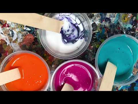 #14 Glorious Fluid Acrylic Pour