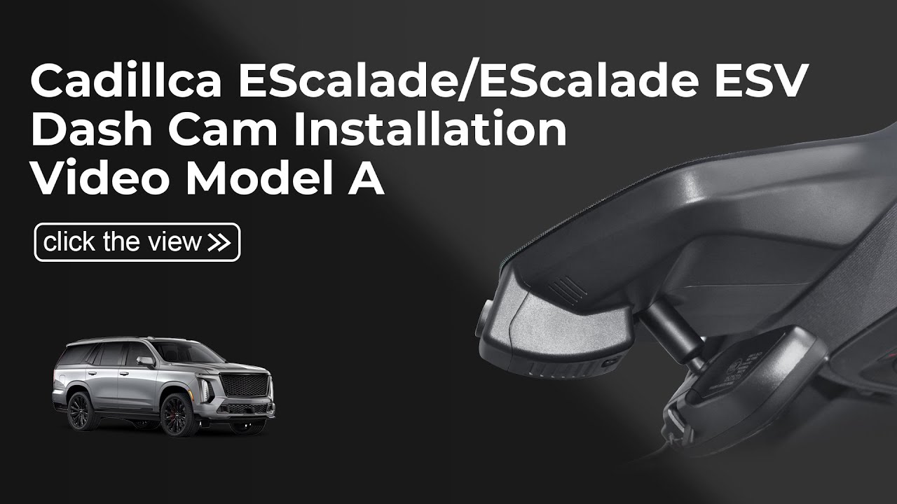 Dash Cam 014P Install | 5th Gen Cadillac Escalade/ESV (2021-2026) All Styles Step-by-Step