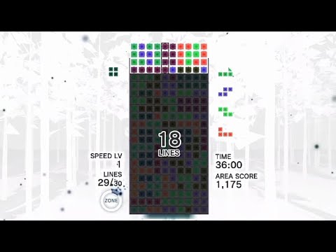Its finally done. 22 line zone (Impossibilitris) - Tetris effect: Connected