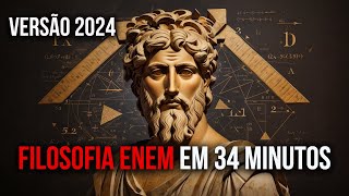 Toda Filosofia ENEM em 34 Minutos (ou quase) | Atualização 2024